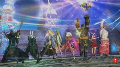 Player avatars from K4sen's Final Fantasy XIV Event